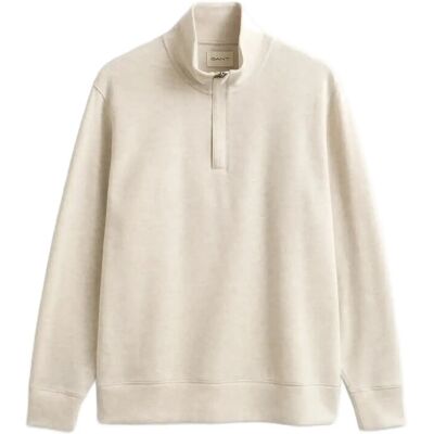 Gant Light Sacker Half Zip M SEED MELANGE M Gant Light Sacker Half Zip M SEED MELANGE M