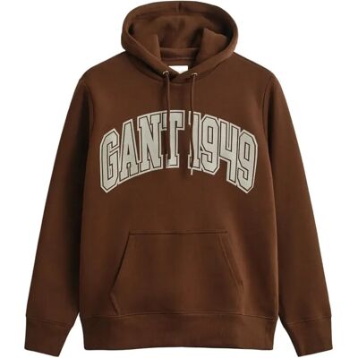 Gant Graphic Hoodie S MAHOGANY BROWN S Gant Graphic Hoodie S MAHOGANY BROWN S