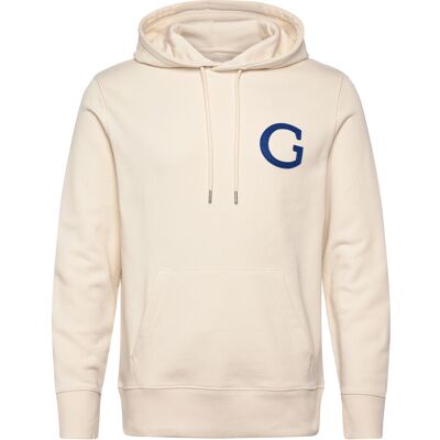 Gant G Badge Hoodie M CREAM M Gant G Badge Hoodie M CREAM M