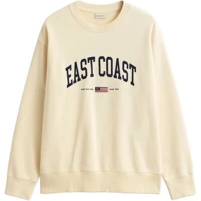 Gant Spray Graphic C-Neck M CREAM M Gant Spray Graphic C-Neck M CREAM M