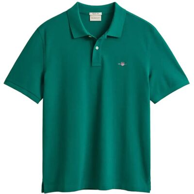 Gant Reg Shield Ss Pique Polo M BOTANICAL HUE M Gant Reg Shield Ss Pique Polo M BOTANICAL HUE M