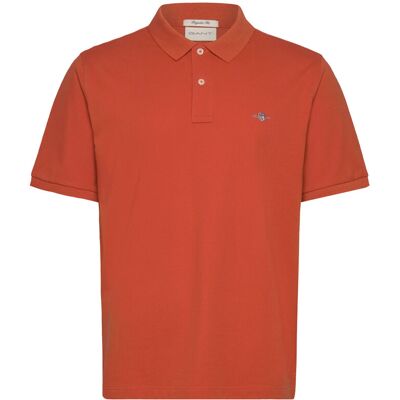 Gant Classic Regular Polo Shirt M DEEP ORANGE M Gant Classic Regular Polo Shirt M DEEP ORANGE M