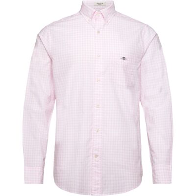 Gant Reg Classic Poplin Gingham Shirt M LIGHT PINK M Gant Reg Classic Poplin Gingham Shirt M LIGHT PINK M
