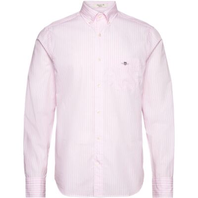 Gant Reg Classic Poplin Stripe Shirt M LIGHT PINK M Gant Reg Classic Poplin Stripe Shirt M LIGHT PINK M