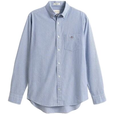 Gant Reg Classic Poplin Banker Shirt XXL COLLEGE BLUE XXL Gant Reg Classic Poplin Banker Shirt XXL COLLEGE BLUE XXL
