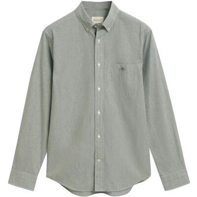 Gant Reg Classic Poplin Banker Shirt S FOREST GREEN S Gant Reg Classic Poplin Banker Shirt S FOREST GREEN S