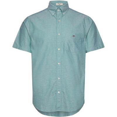 Gant Reg Classic Oxford Ss Shirt S DEEP GREEN S Gant Reg Classic Oxford Ss Shirt S DEEP GREEN S