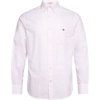 Gant Reg Classic Oxford Stripe Shirt M LIGHT PINK M Gant Reg Classic Oxford Stripe Shirt M LIGHT PINK M