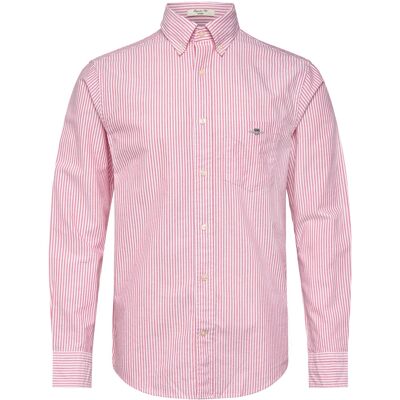 Gant Reg Classic Oxford Stripe Shirt S ROSE RED S Gant Reg Classic Oxford Stripe Shirt S ROSE RED S