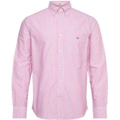 Gant Reg Classic Oxford Stripe Shirt L RUBY RED L Gant Reg Classic Oxford Stripe Shirt L RUBY RED L