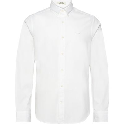 Gant Slim Pinpoint Oxford Shirt XXL WHITE XXL Gant Slim Pinpoint Oxford Shirt XXL WHITE XXL