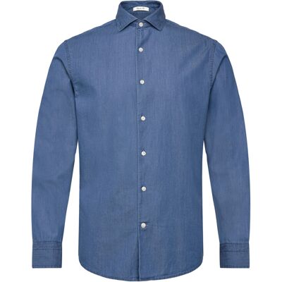 Gant Reg Indigo Twill Shirt XXXL SEMI LIGHT BLUE XXXL Gant Reg Indigo Twill Shirt XXXL SEMI LIGHT BLUE XXXL