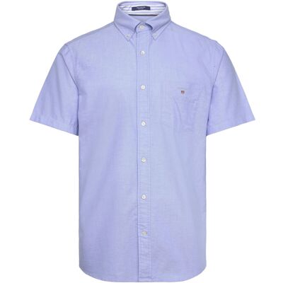 Gant Reg Oxford O.shield Ss Shirt M CAPRI BLUE M Gant Reg Oxford O.shield Ss Shirt M CAPRI BLUE M