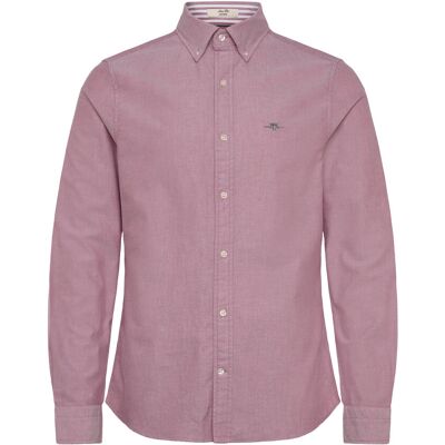 Gant Slim Oxford Shirt L IRON RED L Gant Slim Oxford Shirt L IRON RED L