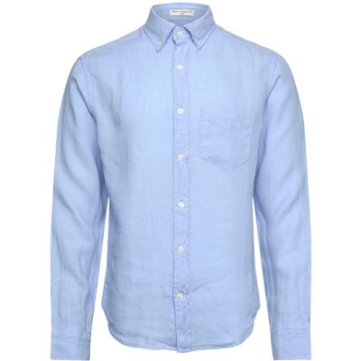 Gant Reg Gmnt Dyed Linen Shirt XL CAPRI BLUE XL Gant Reg Gmnt Dyed Linen Shirt XL CAPRI BLUE XL