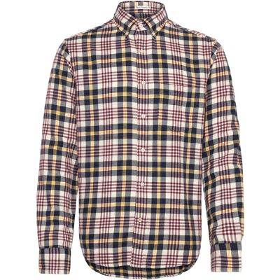 Gant Reg Flannel Plaid Shirt L CREAM L Gant Reg Flannel Plaid Shirt L CREAM L