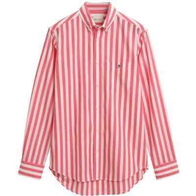 Gant Reg Classic Poplin Stripe Shirt M WATERMELON RED M Gant Reg Classic Poplin Stripe Shirt M WATERMELON RED M