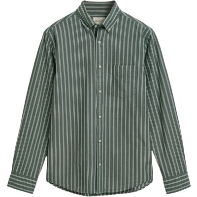 Gant Reg Archive Poplin Stripe Shirt S FOREST GREEN S Gant Reg Archive Poplin Stripe Shirt S FOREST GREEN S