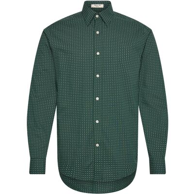 Gant Reg Micro Print Shirt M TARTAN GREEN M Gant Reg Micro Print Shirt M TARTAN GREEN M