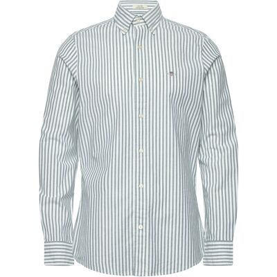 Gant Slim Oxford Stretch Stripe Shirt S FOREST GREEN S Gant Slim Oxford Stretch Stripe Shirt S FOREST GREEN S