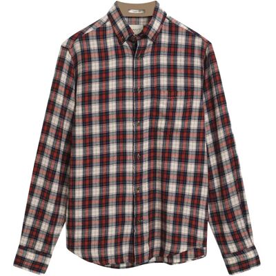 Gant Reg Windblown Flannel Check Shirt XXL MODERN RUST XXL Gant Reg Windblown Flannel Check Shirt XXL MODERN RUST XXL