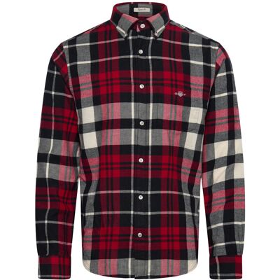 Gant Reg Flannel Check Shirt M RUBY RED M Gant Reg Flannel Check Shirt M RUBY RED M