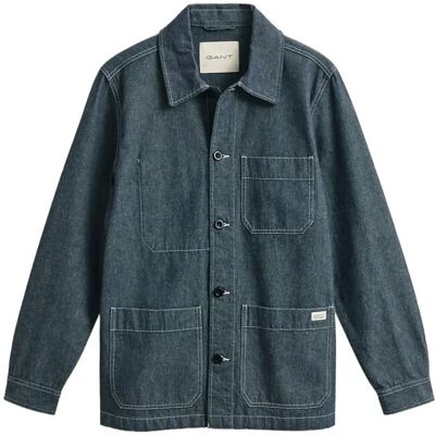 Gant Reg Chambray Overshirt XL MID BLUE XL Gant Reg Chambray Overshirt XL MID BLUE XL