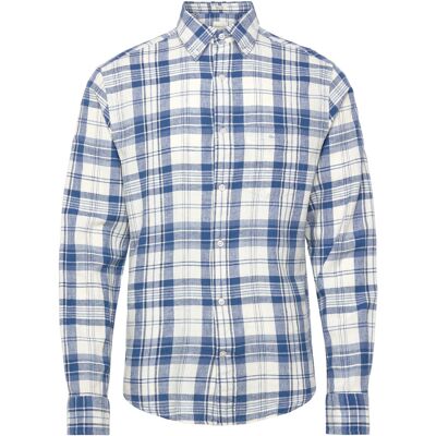 Gant Reg Cotton Linen Madras Check M VINTAGE BLUE M Gant Reg Cotton Linen Madras Check M VINTAGE BLUE M