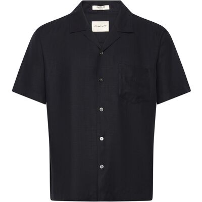 Gant Reg Lyocell Camp Collar L EVENING BLUE L Gant Reg Lyocell Camp Collar L EVENING BLUE L