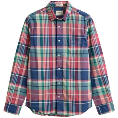 Gant Reg Indian Madras Check Shirt S ROSE RED S Gant Reg Indian Madras Check Shirt S ROSE RED S