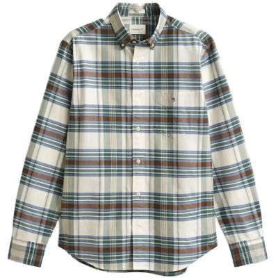 Gant Reg Oxford Check Shirt XXXL WOODY GREEN XXXL Gant Reg Oxford Check Shirt XXXL WOODY GREEN XXXL