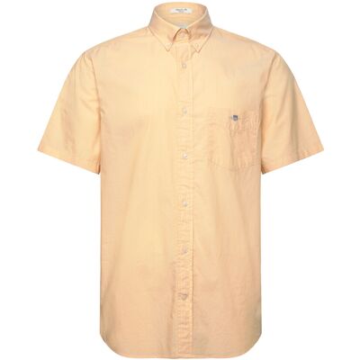 Gant Reg Classic Poplin Ss Shirt M DUSTY YELLOW M Gant Reg Classic Poplin Ss Shirt M DUSTY YELLOW M