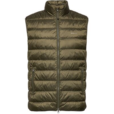 Gant Light Down Vest XL JUNIPER GREEN XL Gant Light Down Vest XL JUNIPER GREEN XL