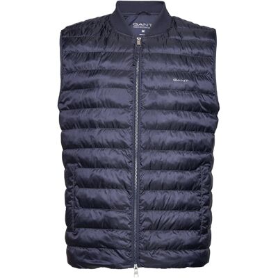 Gant Light Padded Bomber Vest L EVENING BLUE L Gant Light Padded Bomber Vest L EVENING BLUE L