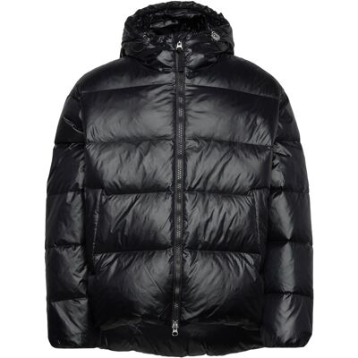 Gant Oversized Shiny Down Puffer Jacket L BLACK L Gant Oversized Shiny Down Puffer Jacket L BLACK L