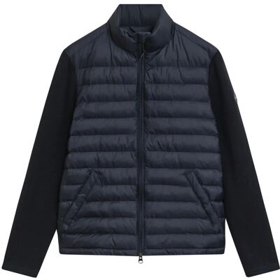 Gant Mixed Media Jacket XXXL EVENING BLUE XXXL Gant Mixed Media Jacket XXXL EVENING BLUE XXXL