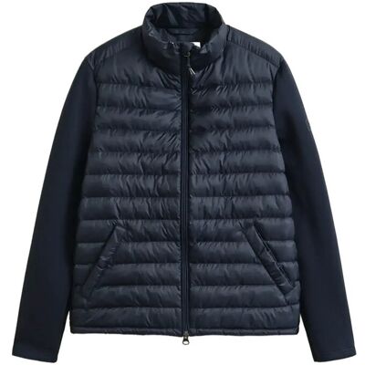 Gant Hybrid Jacket XXL EVENING BLUE XXL Gant Hybrid Jacket XXL EVENING BLUE XXL
