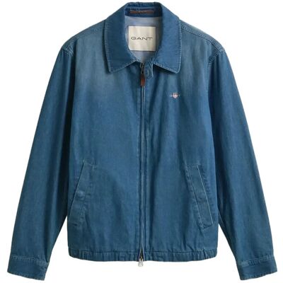 Gant Indigo Windcheater Jacket M SEMI LIGHT BLUE M Gant Indigo Windcheater Jacket M SEMI LIGHT BLUE M