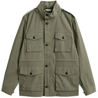 Gant Cotton 4 Pocket Jacket XXL DRY HERB GREEN XXL Gant Cotton 4 Pocket Jacket XXL DRY HERB GREEN XXL