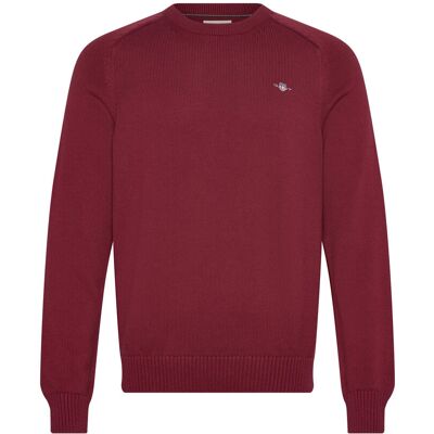 Gant Casual Cotton C-Neck S PLUMPED RED S Gant Casual Cotton C-Neck S PLUMPED RED S
