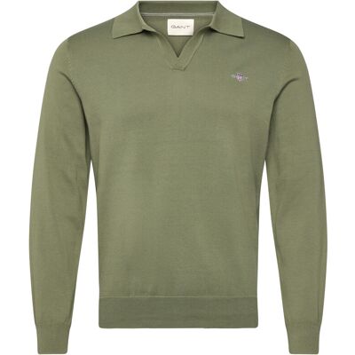 Gant Classic Cotton Polo M DRY HERB GREEN M Gant Classic Cotton Polo M DRY HERB GREEN M