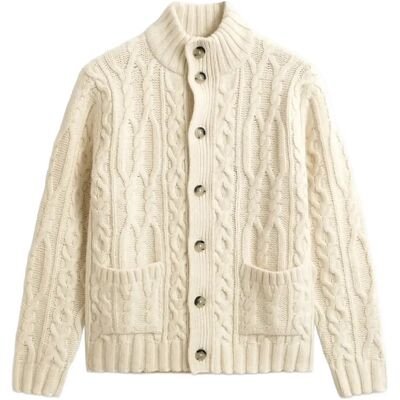 Gant Cable Cardigan L CREAM L Gant Cable Cardigan L CREAM L