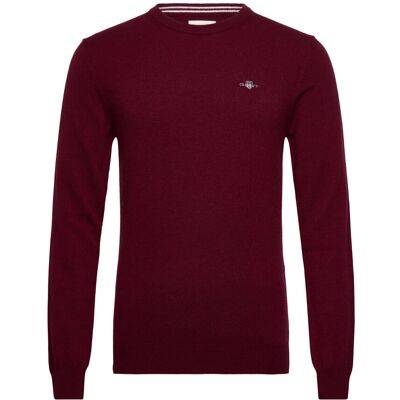 Gant Superfine Lambswool C-Neck XXL PLUMPED RED XXL Gant Superfine Lambswool C-Neck XXL PLUMPED RED XXL