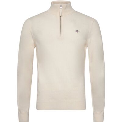 Gant Superfine Lambswool Half Zip XL CREAM XL Gant Superfine Lambswool Half Zip XL CREAM XL