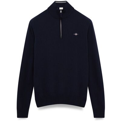 Gant Superfine Lambswool Half Zip M MARINE M Gant Superfine Lambswool Half Zip M MARINE M