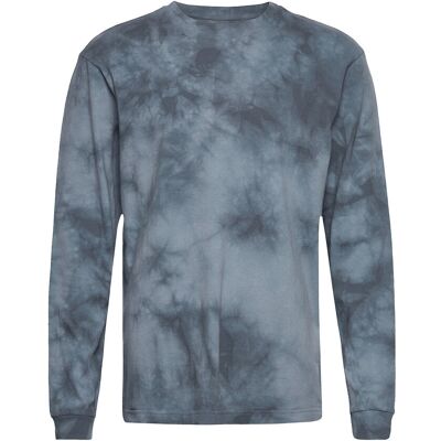 GAP Classic Long Sleeve T-Shirt XL GREY TIE DYE XL GAP Classic Long Sleeve T-Shirt XL GREY TIE DYE XL