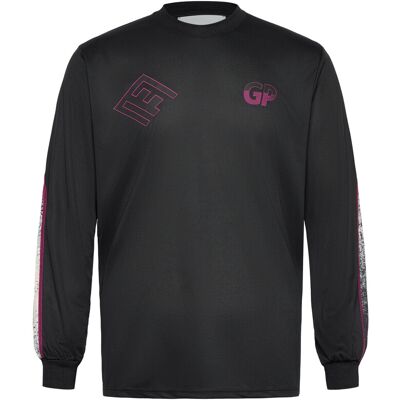 Pro-Ject Technical Long Sleeved Tee - Black XS BLACK/GREY A.O.P. XS Pro-Ject Technical Long Sleeved Tee - Black XS BLACK/GREY A.O.P. XS