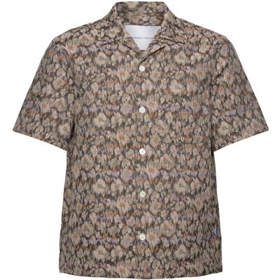 Pro-Ject Camp Collar Shirt - Earth Flower L EARTH L Pro-Ject Camp Collar Shirt - Earth Flower L EARTH L