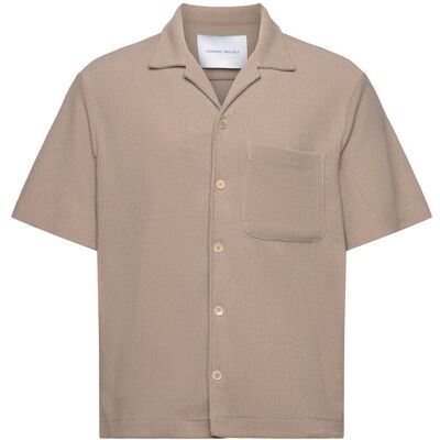 Pro-Ject Camp Collar Shirt - Earth Knit S EARTH S Pro-Ject Camp Collar Shirt - Earth Knit S EARTH S