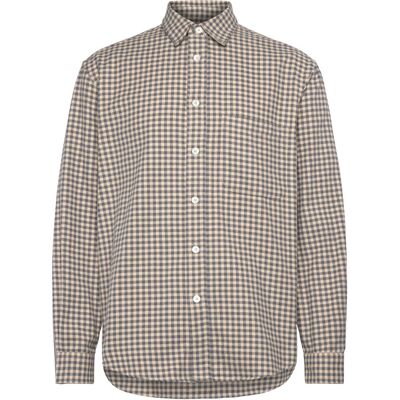 Pro-Ject Relaxed Long Sleeved Shirt - Grey/B M GREY M Pro-Ject Relaxed Long Sleeved Shirt - Grey/B M GREY M